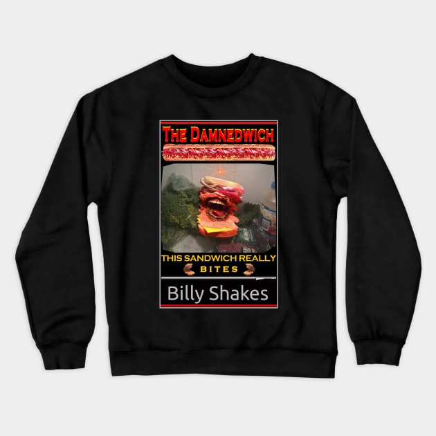 The Damnedwich Crewneck Sweatshirt by SardyHouse